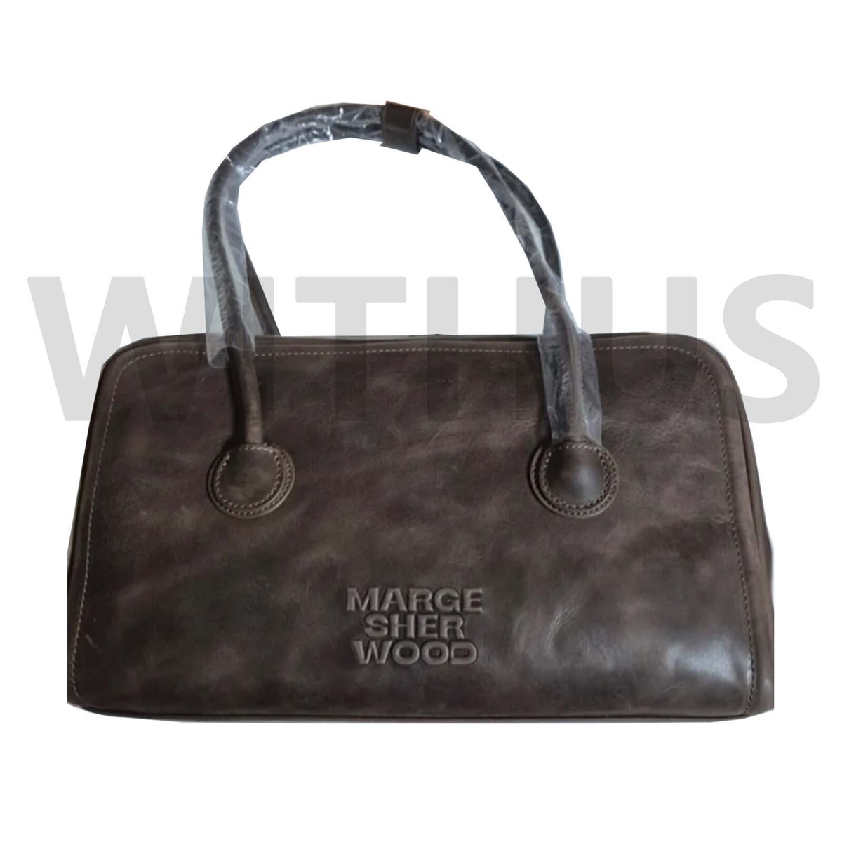 ★MARGE SHERWOOD★ SOFT TOTEwashed brown pullup 5000612313 Designer fashion, Seoul-fully created | W Concept