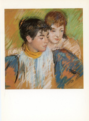 Study for the Banjo (The Two Sisters), 1894, Mary Cassatt (1844-1926) --POSTCARD