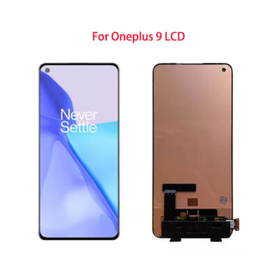 6.55'' Original For OnePlus 9 LE2110 AMOLED Display Touch Screen Digitizer w/Fr