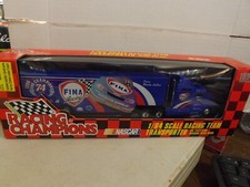 1997 Racing Champions Racing Team Transporter Semi Truck Fina Racing
