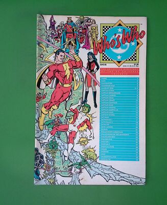 Who's Who #4 1985 DC Comics 7.0 Comic Book L7-242