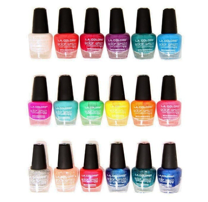 L.A. COLORS Color Craze Nail Polish, 0.44 fl. oz - All Colors | eBay