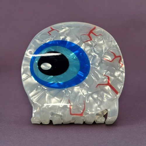 EYEBALL ACETATE CLAW CLIP - Picture 3 of 8