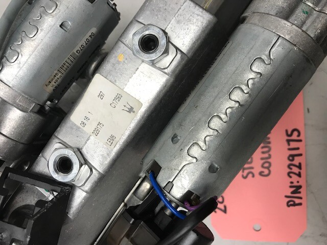 08-13 Maserati Gran Turismo M145 OEM TILT STEERING COLUMN ASSEMBLY