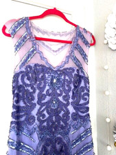 Sue Wong Nocturne Lavender Dress sz 6 Super Adorable Sale!