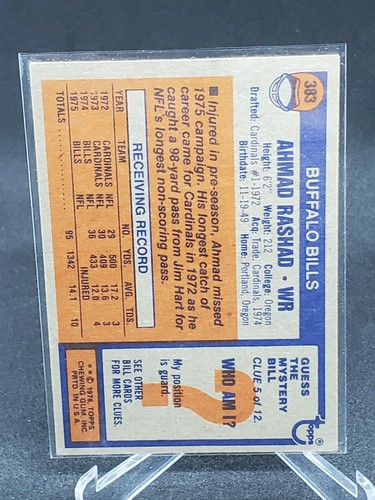 1976 Topps Football - Choose Your Card - Picture 201 of 245