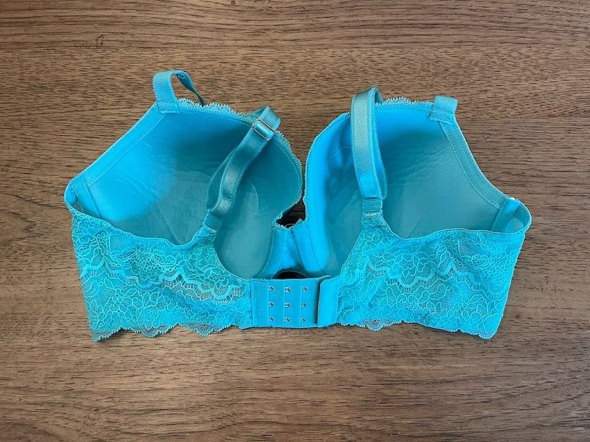 Victoria's Secret Aquarius Blue 32C Dream Angels Lightly Lined
