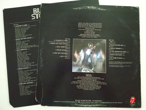 BILL WYMAN LP STONE ALONE 1976 ROLLING STONES COC 79103 1ST PRESSWELL PROMO - Foto 7 di 7