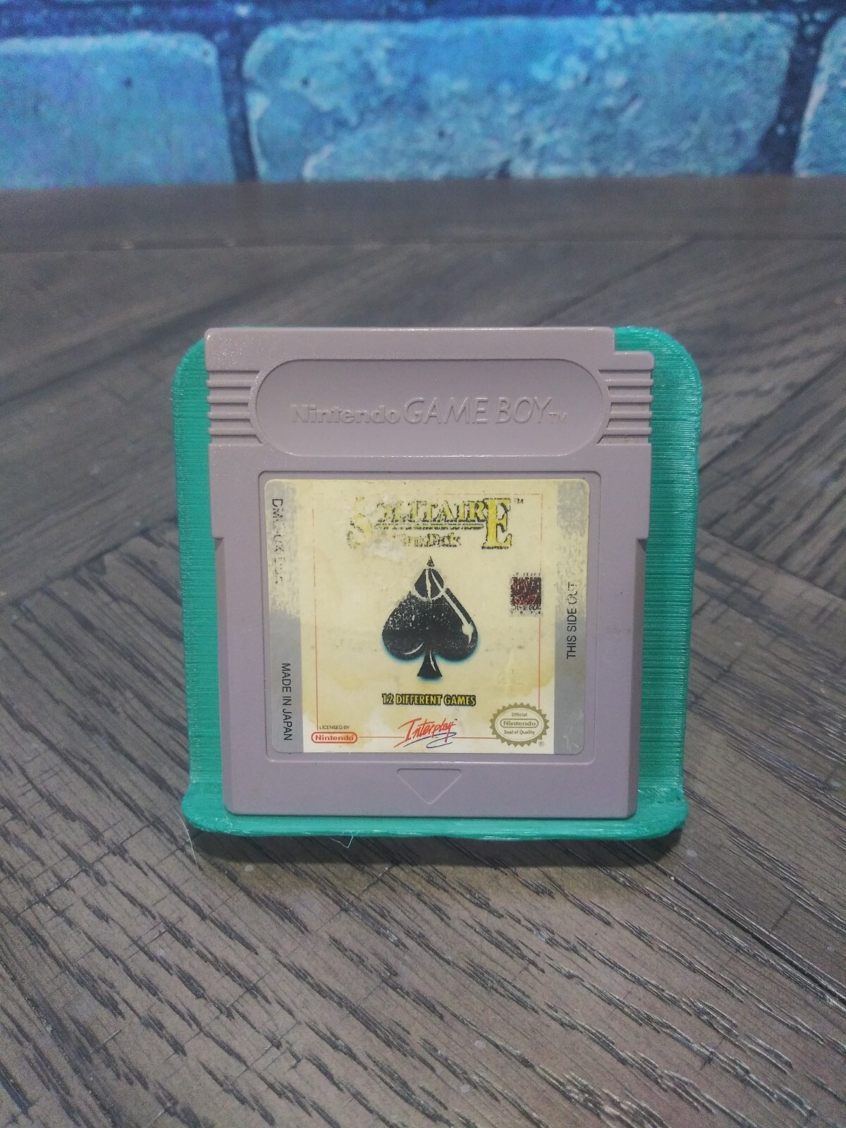 Solitaire FunPak (Nintendo Game Boy, 1989) Authentic Cartridge Only