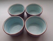 4pc Over and Back Ramekins Condiment Bowls Set Of Four Made In Italy