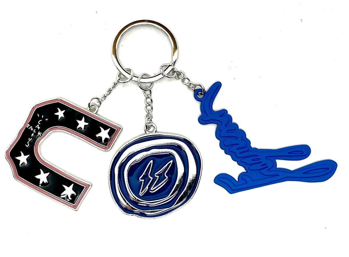 Travis Scott Cactus Jack For Fragment 3 Charm Keychain | eBay Travis Scott Cactus Jack For Fragment 3 Charm Keychain | eBay