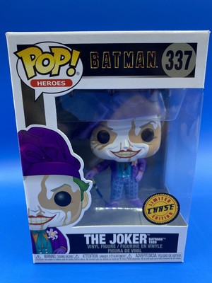 Funko Pop! Batman 1989 The Joker #337 Chase w/Soft Protectors 889698477093 | eBay