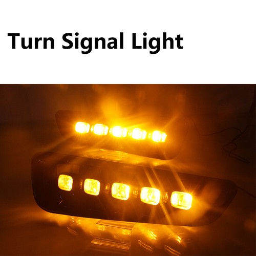 Biseles L+R LED DRL con luz antiniebla intermitente para Ford F-150 Raptor 2017-2019 - Imagen 6 de 7