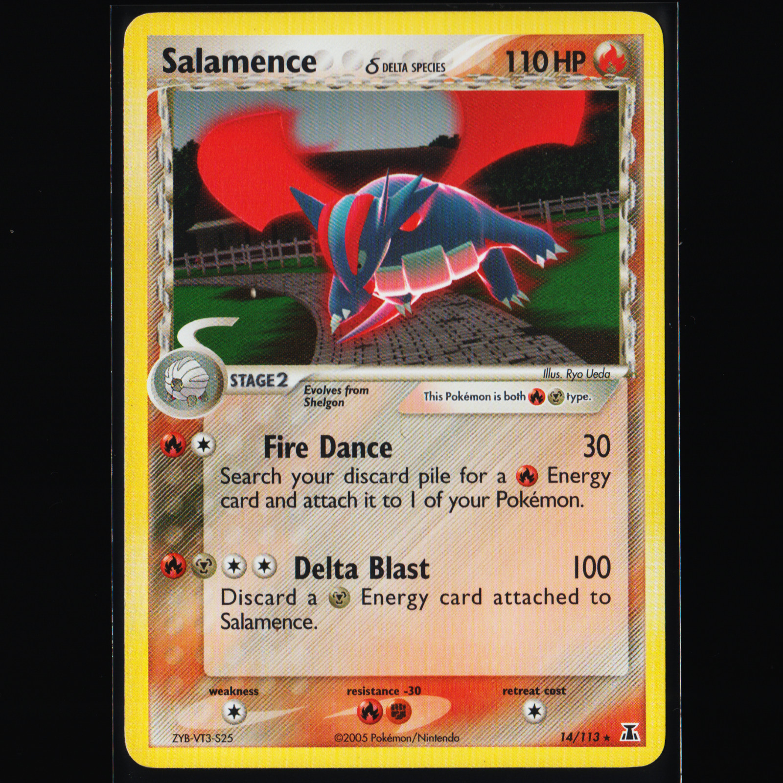 Salamence - 14/113 Holo Rare (Delta Species) LP - Pokemon TCG