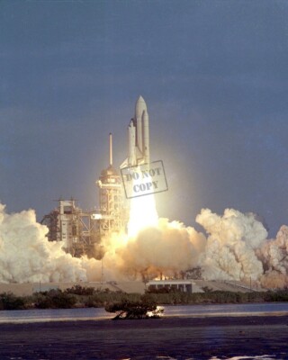 STS-1 Launch Space Shuttle 8X12 PHOTOGRAPH