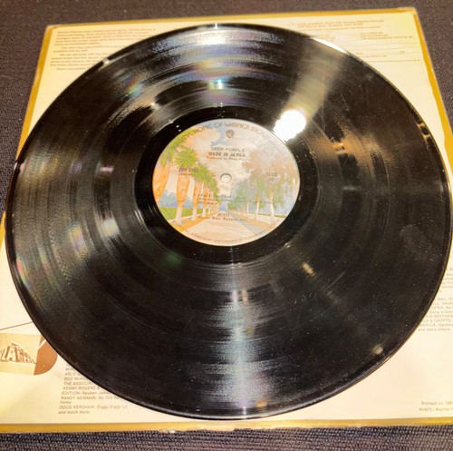 Deep Purple Double LP Record Made In Japan 1973 Warner Bros. - Picture 12 of 13