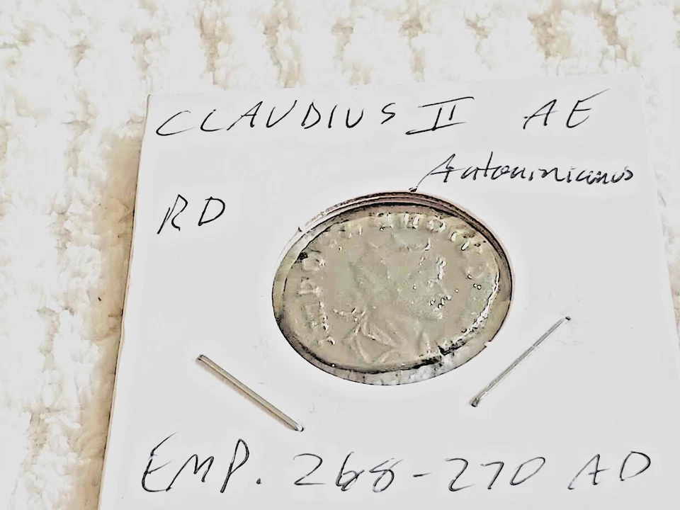 ROMAN COIN CLAVDIUS II 268-270 AD MINT - Image 2 of 2