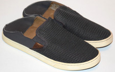 OLUKAI Pehuea Gray Mesh Upper Slip On Casual Shoes Womens 9