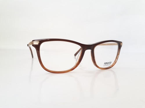 Rodenstock Rocco Gafas Marrón Dorado Mujer Plástico Cuadrado Mod.432 NUEVO - Imagen 3 de 12
