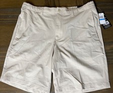 PGA Tour Men's Shorts Silver Lining Flat Front Size 36