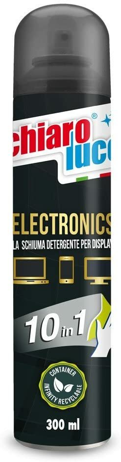 Pulitore Schermo Igienizzante Display PC, Tablet, Cellulari, TV ChiaroLuce Elect
