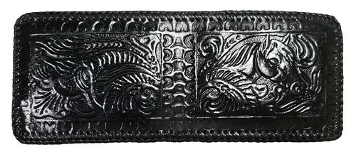 Handmade HORSEHEAD WALLET Genuine LEATHER with Edge LACING Mens Bi-fold Billfold - Picture 2 of 38