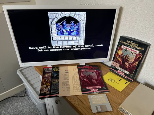 Amiga SSI Eye Of The Beholder Game - Boxed Working -👽👾Retro Gift Idea👾👽 - Afbeelding 21 van 24