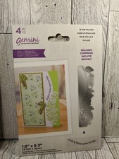 CSD1 Crafters Companion In The Foliage Leaves Stamp And Die Set