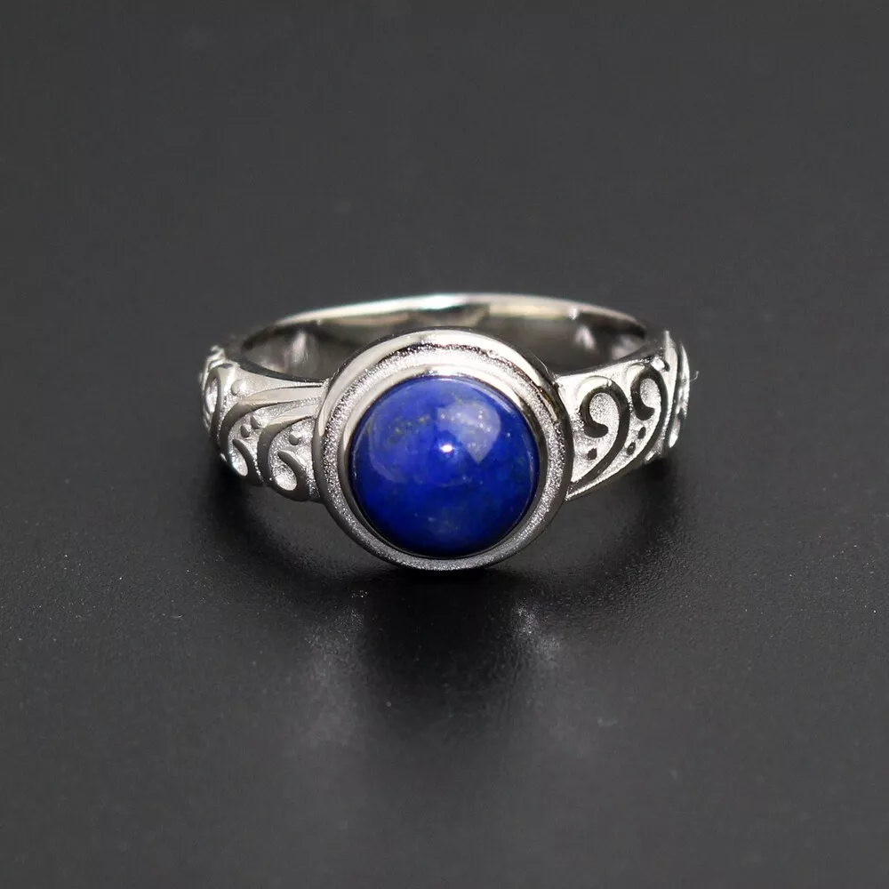 Lapis lazuli daylight ring deals