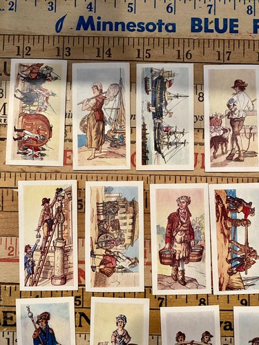 LAMBERTS OF NORWICH (TEA)-FULL SET- BEFORE OUR TIME 1961 (25 CARDS) - Picture 2 of 9