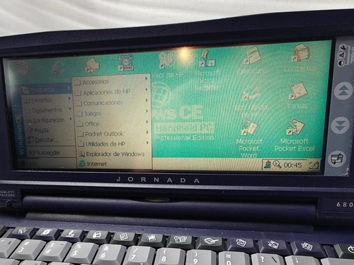 HP Jornada 680 Handheld PC Windows CE mit Dockingstation - SPANISCH- - Bild 5 von 16