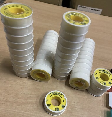 10 x PTFE Rohrgewindeband hohe Dichte für BS21 Gewinde bis 50 mm - NEU