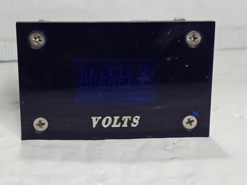 Digital Volt Meter Blue LED Car Audio