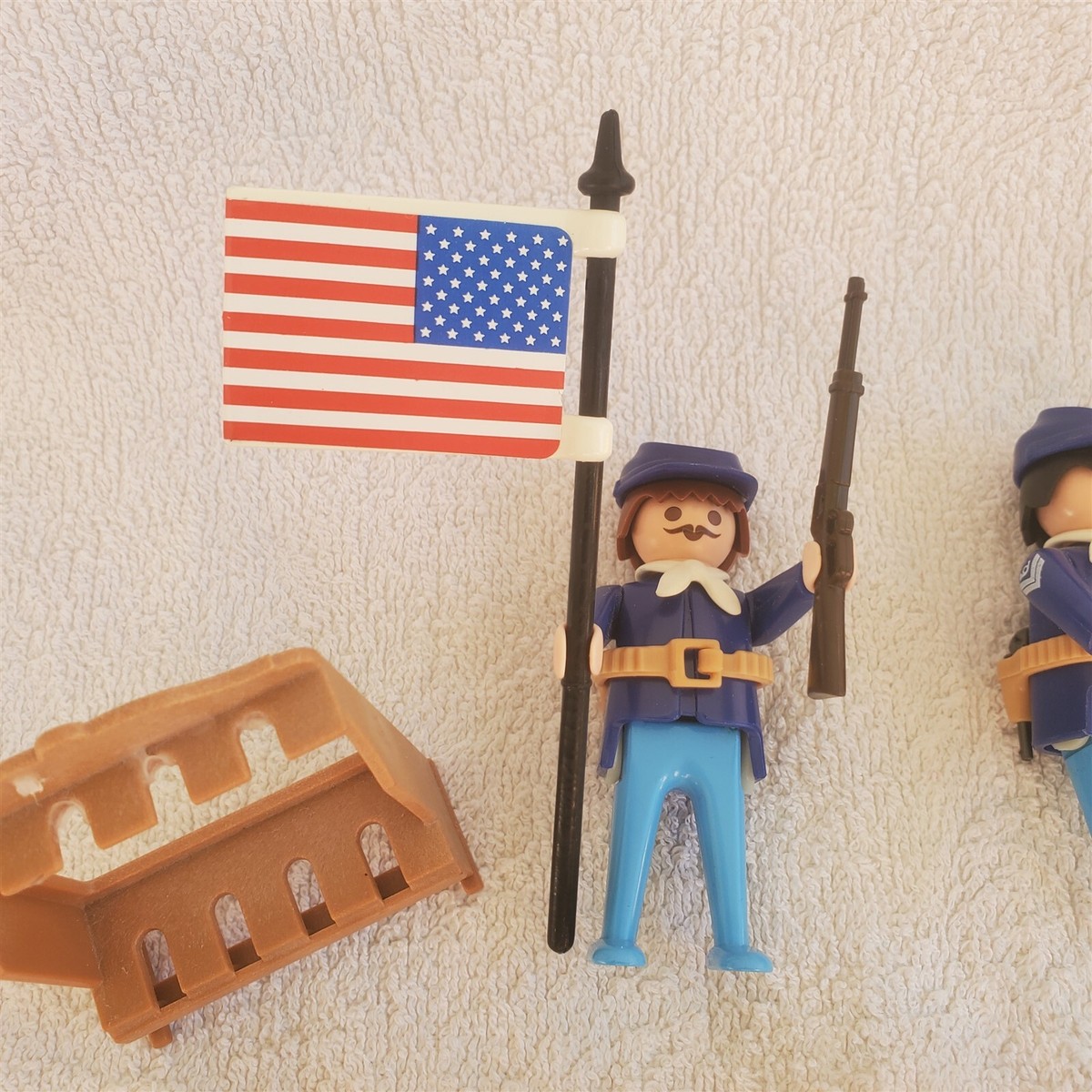 PLAYMOBIL 3773 Western Fort Bravo Soldiers Union Artillery Weapons