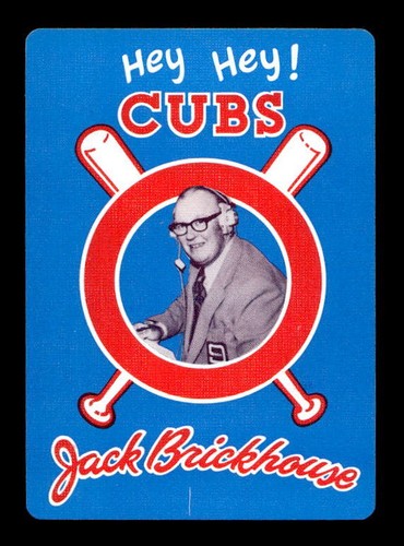 Tarjeta de juego Cubs Brickhouse 1984 #12S Rick Reuschel - casi nueva-como nueva - Imagen 2 de 2