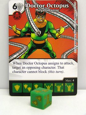Dice Masters - #041 Doctor Octopus Megalomaniac - Avengers vs X-Men