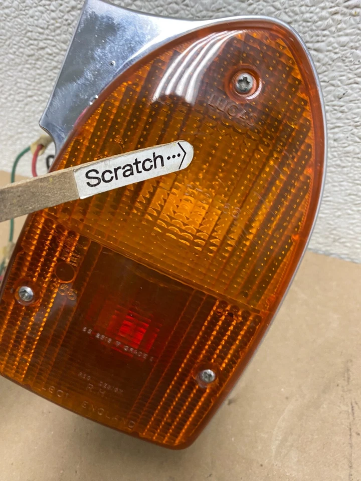 Luz trasera lateral derecha Jaguar XJ6 XJ12 1975 a 1979 pasajero derecho fabricante original j8741 DG Foto 4 de 4