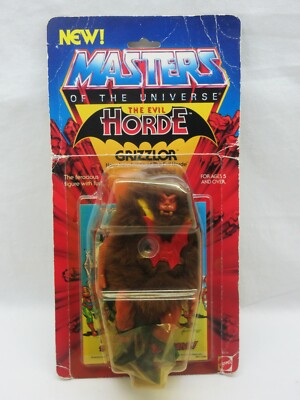 MOTU,Vintage,GRIZZLOR,Masters of the Universe,MOC,Sealed,figure,He-Man
