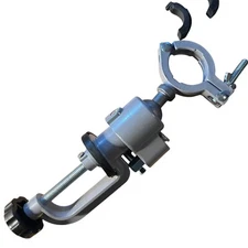 360° Swivel Drill Press Clamp Vise Stand Adjustable Table Mount Rotary Tool