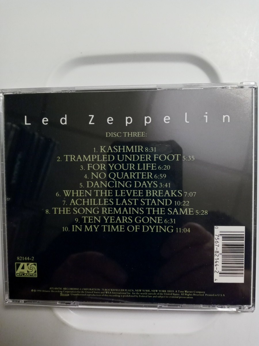 Led Zeppelin Disc 3 From The Box Set CD Pre - Owned | eBay