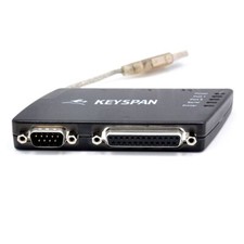 Keyspan UPR-112 USB to COM printer adapter Parallel Port Serial USB Hub Used