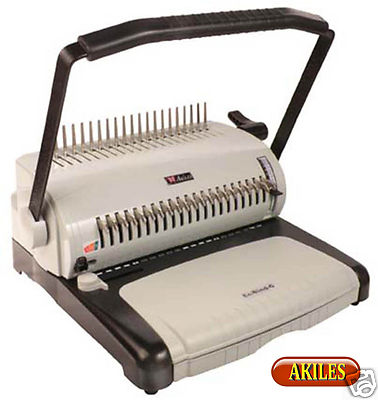 Akiles EcoBind-C Comb Binding Machine & Punch 12-inch [New]