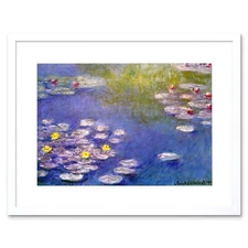 Claude Monet Nympheas At Giverny Old Master Framed Wall Art Print