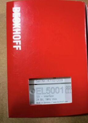One Beckhoff EL5001 PLC Module EL 5001 New In Box Expedited Shipping
