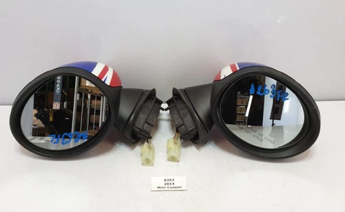✅ 14-19 OEM Mini Cooper F56 Front Left Driver Right Passenger Mirror Assy SET