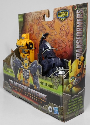 TRANSFORMERS 2023 RISE OF THE BEASTS ALLIANCE BUMBLEBEE SNARLSABER COMBINER MIB - Picture 9 of 17
