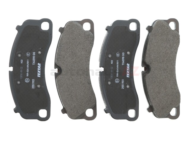 Ｒ TEXTAR Brake Pad Set Front 99135194704 Porsche 911 | eBay
