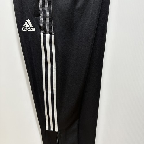 Pantaloni Adidas Youth neri bianchi a righe Tiro 21 pantaloni da pista giovanili taglia MEDIA NUOVI! - Foto 15 di 17