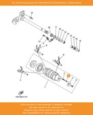 YAMAHA Point, Neutral, 5VK-E8542-00 OEM XT660Z XT660X