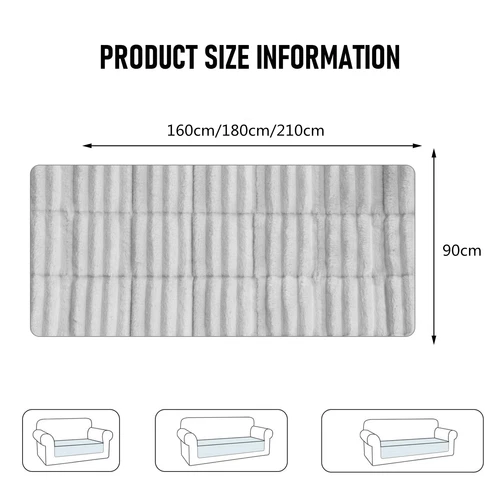 Thicken Plush Sofa Cover Non-Slip Couch Covers Cushion Slipcovers Pet Bed Mat US - Picture 12 of 49